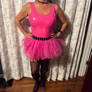 🎃 Hot Pink Rocker Barbie Costume 🎸
